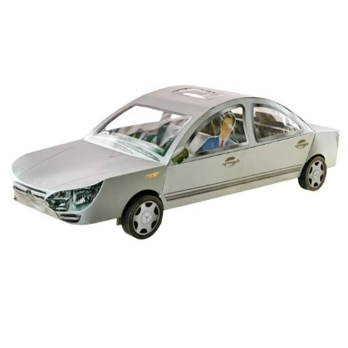 傳統紙厝(精緻花園五間厝)名車